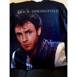 🔥 RARE FIND for Rick Springfield Fans- XL- ALBUM COVER TEE-NEW-FULL BODY Design